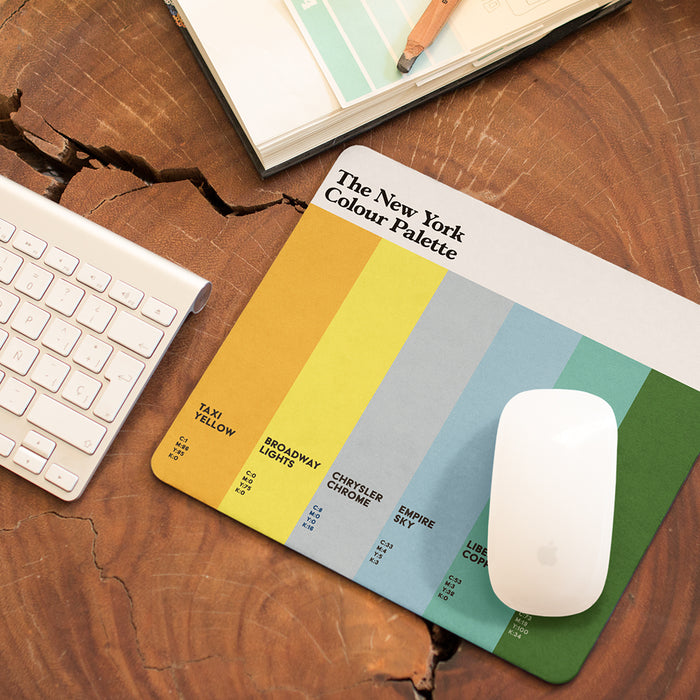 The New York Colour Palette Mouse Mat