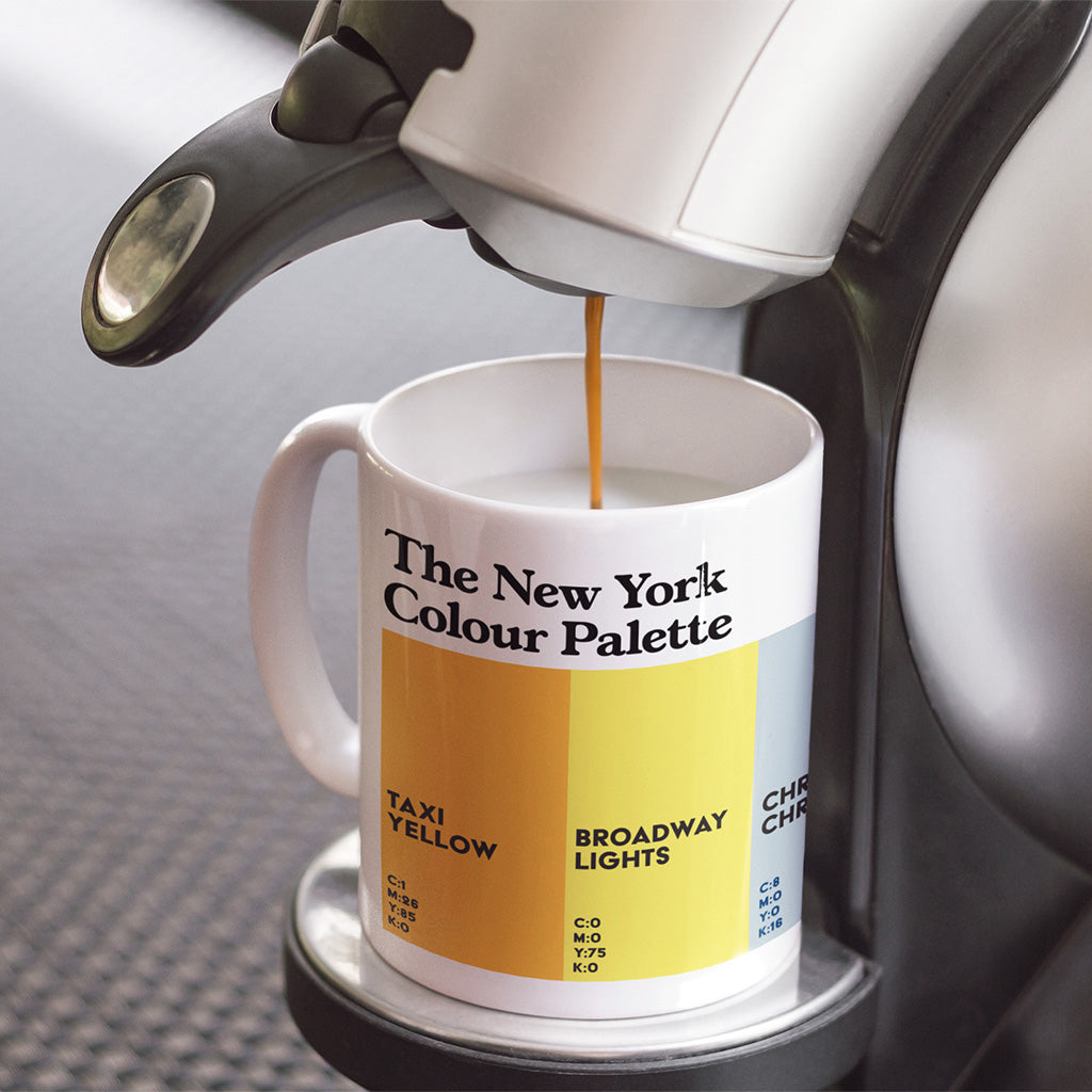 New York Colour Palette Mug