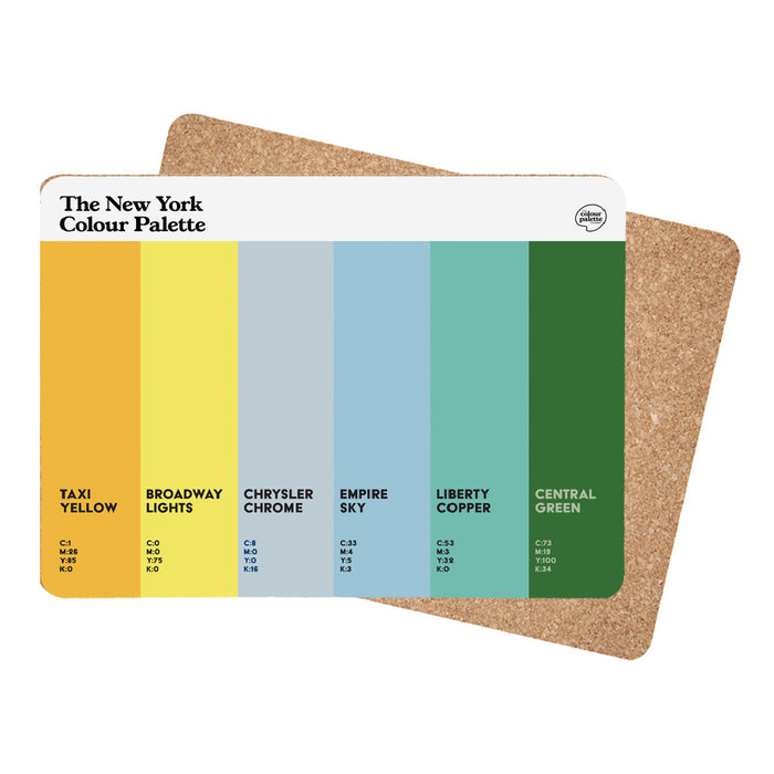 The New York Colour Palette Placemat