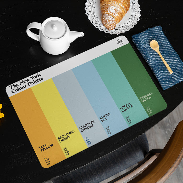 The New York Colour Palette Placemat