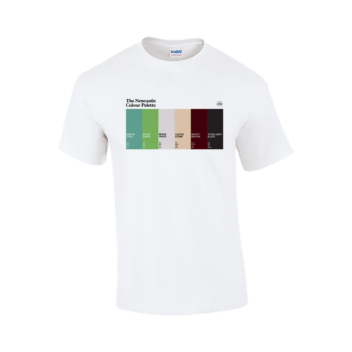 The Newcastle Colour Palette T-Shirt