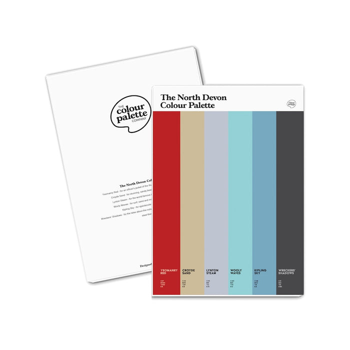 The North Devon Colour Palette A5 Notepad