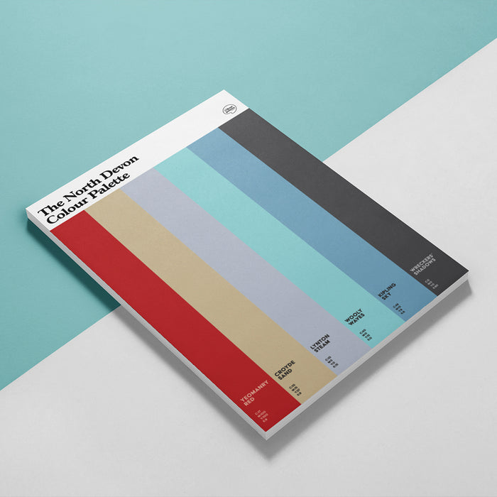 The North Devon Colour Palette A5 Notepad