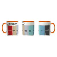 The North Devon Colour Palette Porcelain Mug