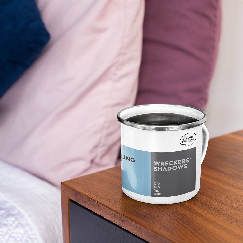 The North Devon Colour Palette Enamel Mug