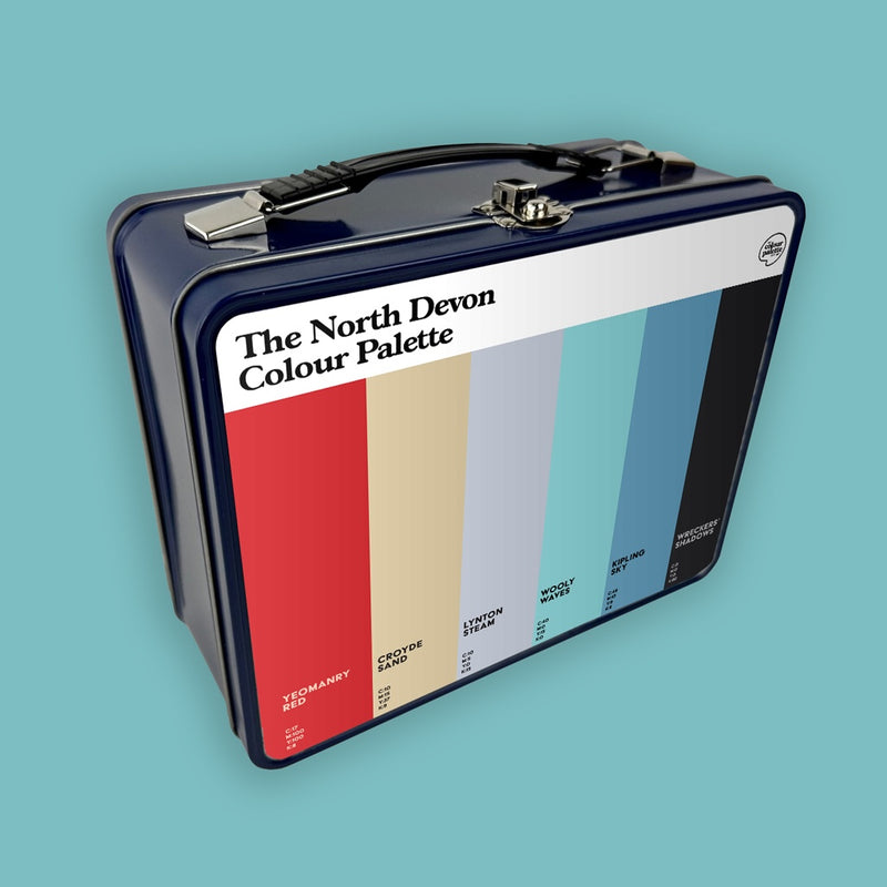 The North Devon Colour Palette Metal Lunch Box – The Colour Palette Company