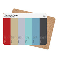 The North Devon Colour Palette Placemat