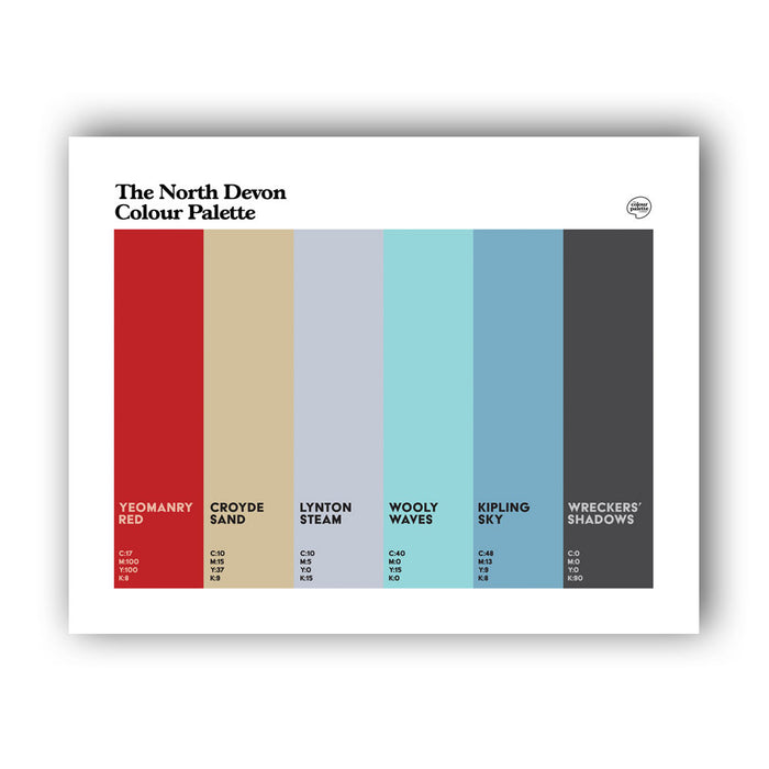North Devon Art Print: Unframed