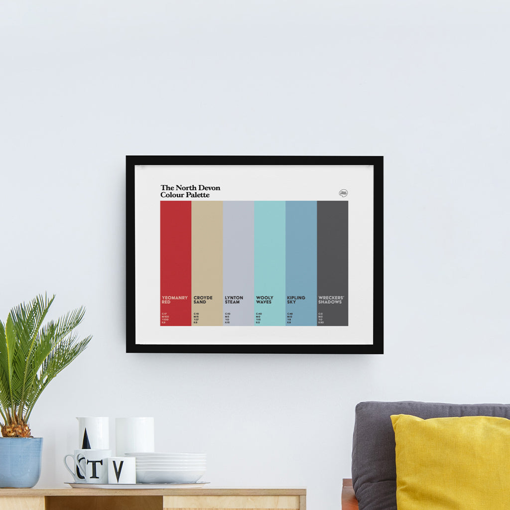 North Devon Art Print Poster