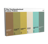 The Northumberland Colour Palette Canvas