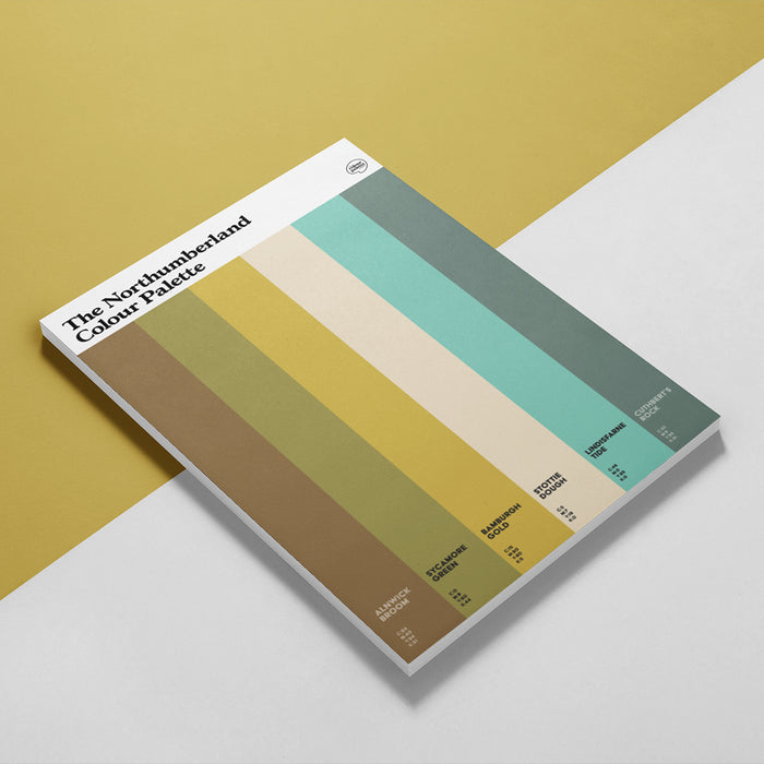 The Northumberland Colour Palette A5 Notepad