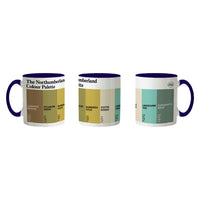 The Northumberland Colour Palette Porcelain Mug