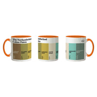 The Northumberland Colour Palette Porcelain Mug