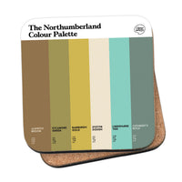 The Northumberland Colour Palette Coaster