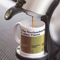 The Northumberland Colour Palette Porcelain Mug