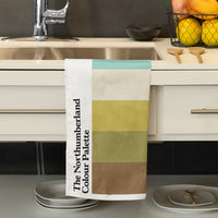 The Northumberland Colour Palette Tea Towel