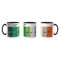 The Nottingham Colour Palette Porcelain Mug