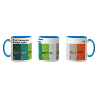The Nottingham Colour Palette Porcelain Mug