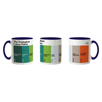 The Nottingham Colour Palette Porcelain Mug