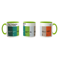The Nottingham Colour Palette Porcelain Mug
