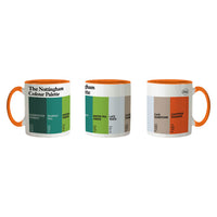 The Nottingham Colour Palette Porcelain Mug