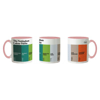 The Nottingham Colour Palette Porcelain Mug