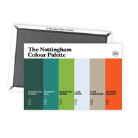 The Nottingham Colour Palette Fridge Magnet