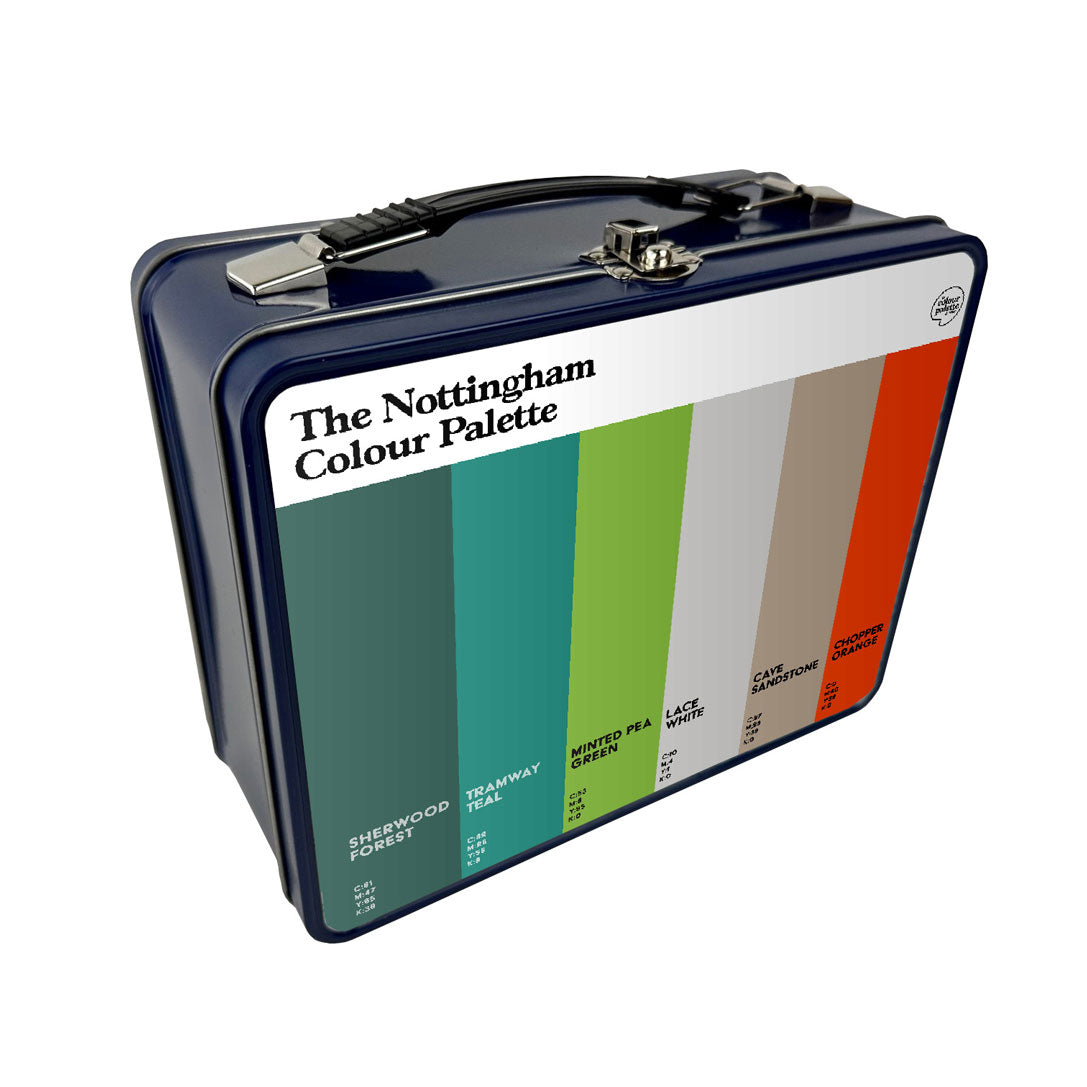 Nottingham Metal Retro Lunchbox
