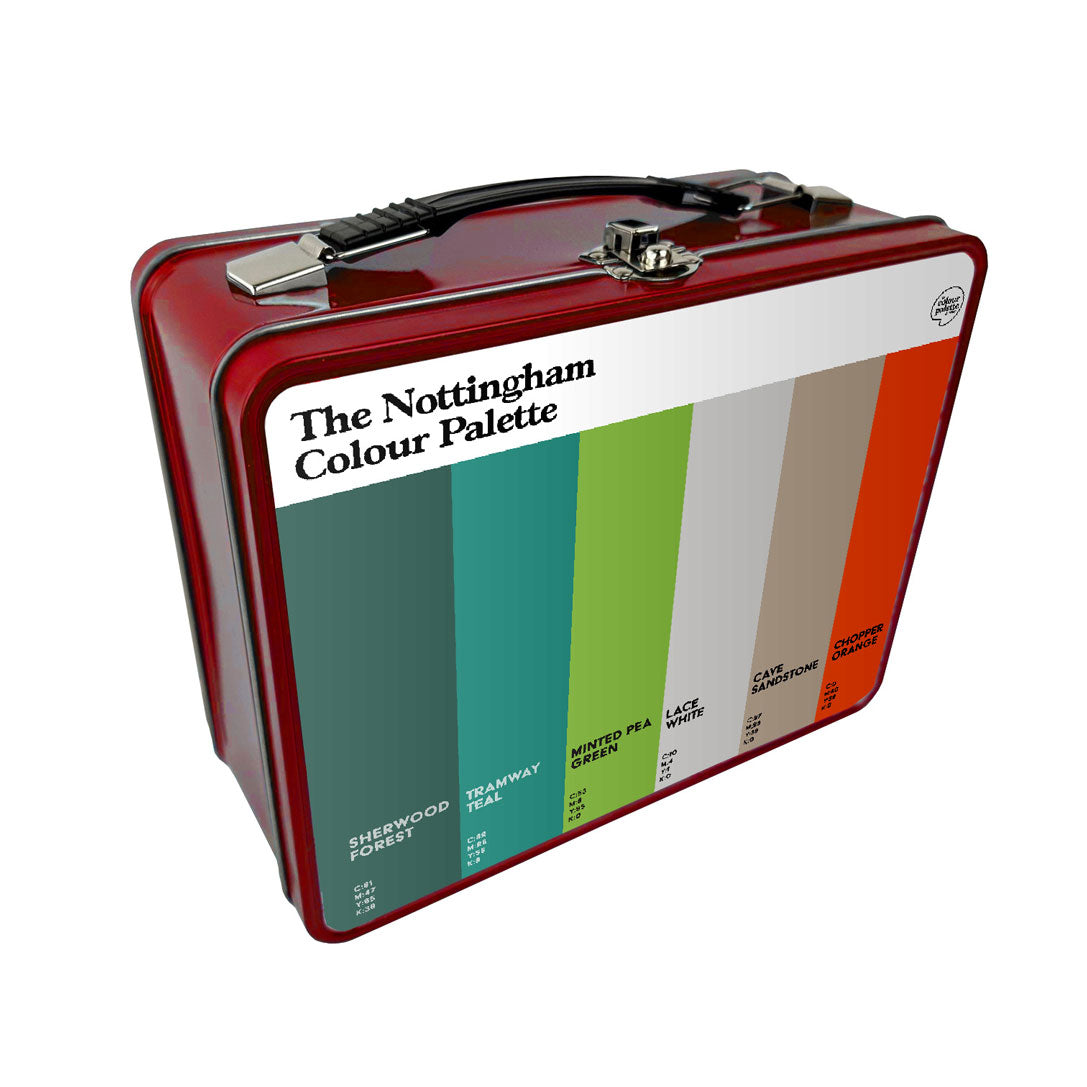 Nottingham Metal Retro Lunchbox