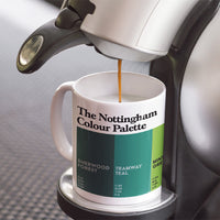 The Nottingham Colour Palette Porcelain Mug