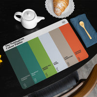 Dining placemat featuring Nottingham Colour Palette