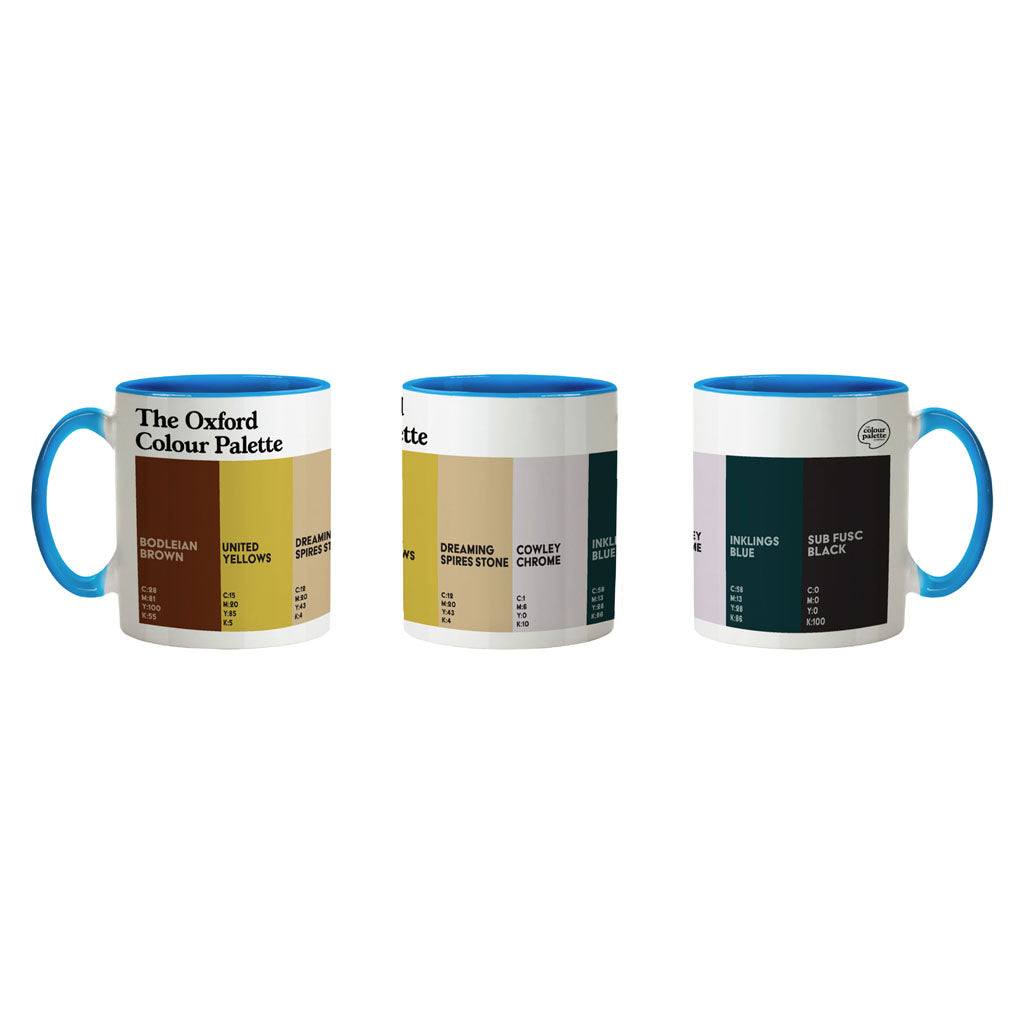 The Oxford Colour Palette Porcelain Mug