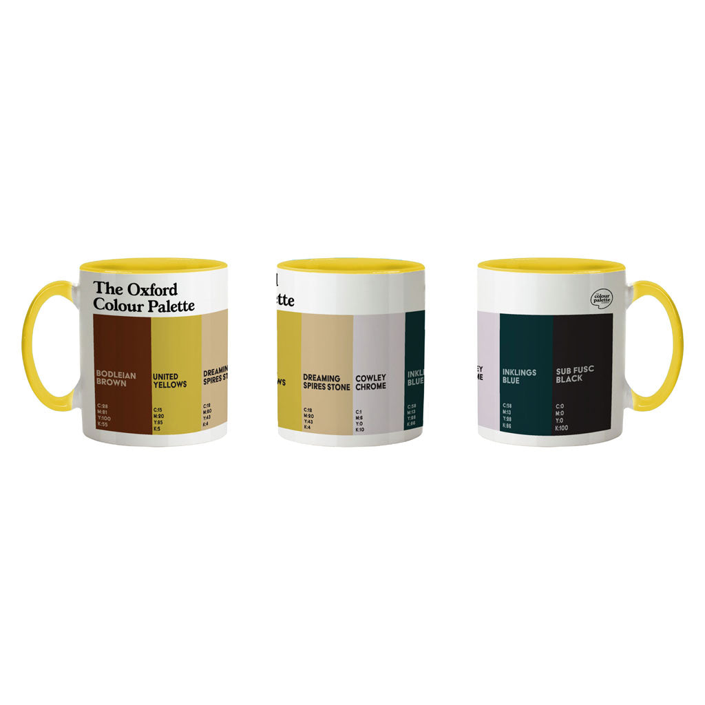 The Oxford Colour Palette Porcelain Mug