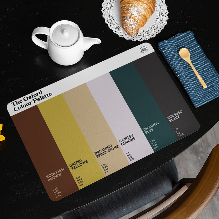 The Oxford Colour Palette Placemat