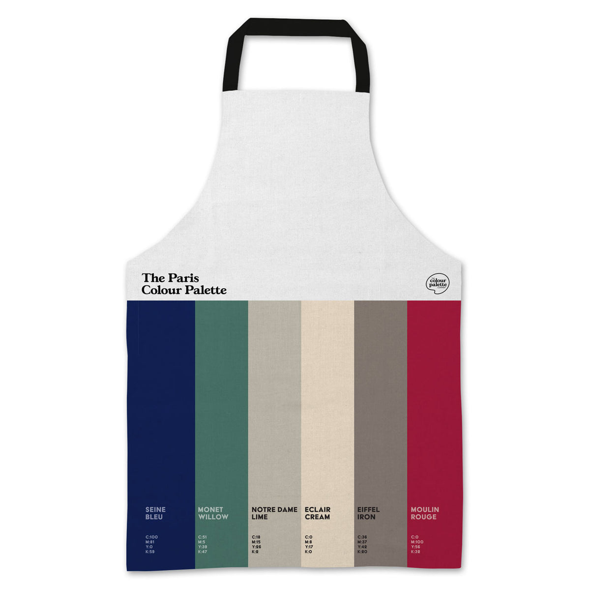 The Paris Colour Palette Apron
