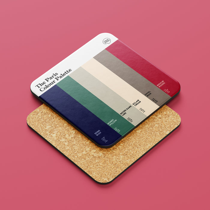 The Paris Colour Palette Coaster