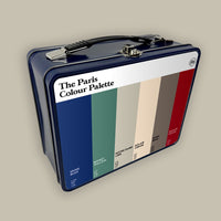 The Paris Colour Palette Metal Lunch Box