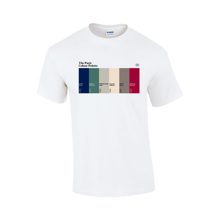 The Paris Colour Palette T-Shirt