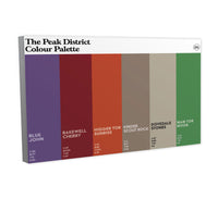 The Peak District Colour Palette Canvas