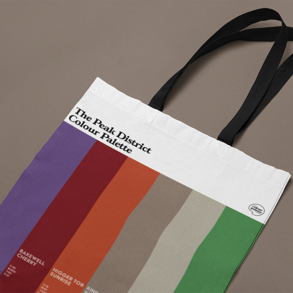 Peak District Tote bag shopper and days out bag