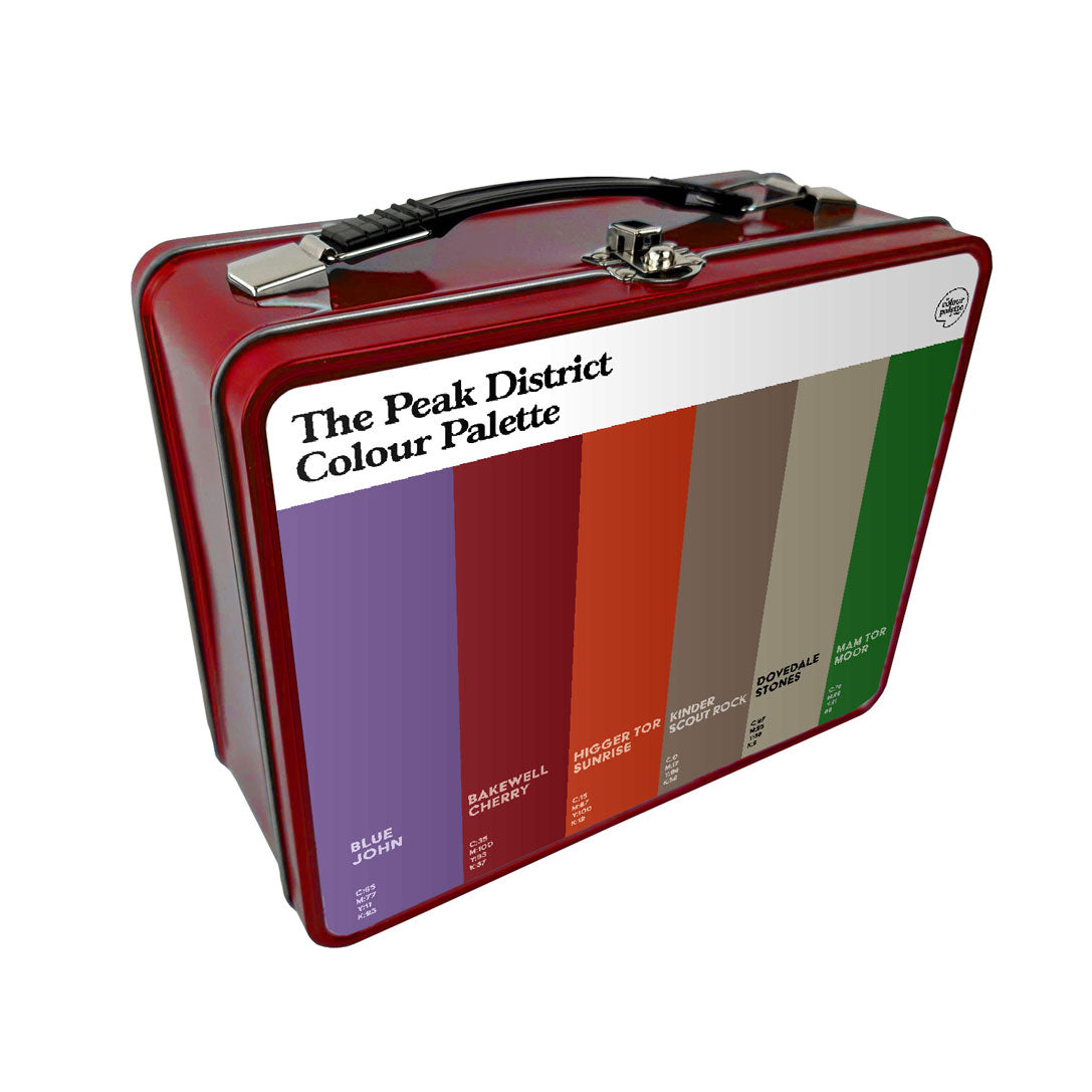 Peak District Metal Retro Lunch box