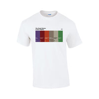 The Peak District Colour Palette T-Shirt