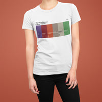 The Peak District Colour Palette T-Shirt