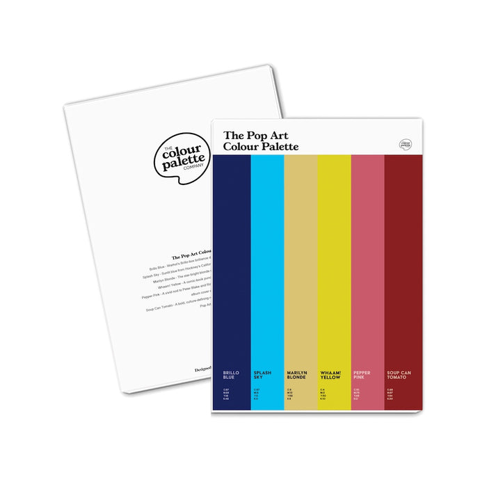 The Pop Art Colour Palette A5 Notepad