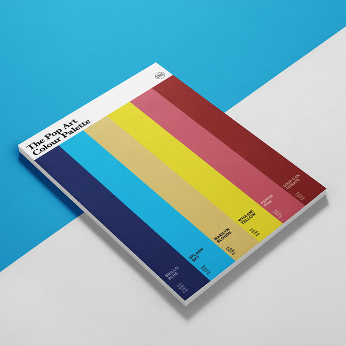 The Pop Art Colour Palette A5 Notepad