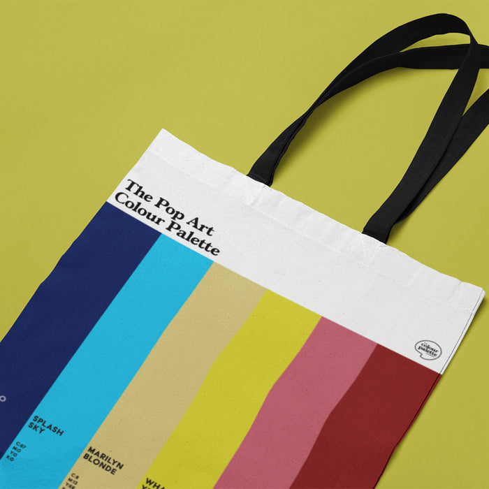 The Pop Art Colour Palette Tote Bag