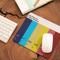 The Pop Art Colour Palette Mouse Mat
