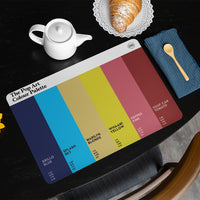 The Pop Art Colour Palette Placemat