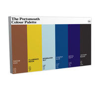 The Portsmouth Colour Palette Canvas
