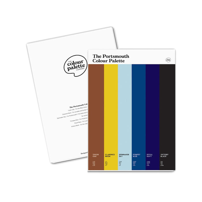 The Portsmouth Colour Palette A5 Notepad
